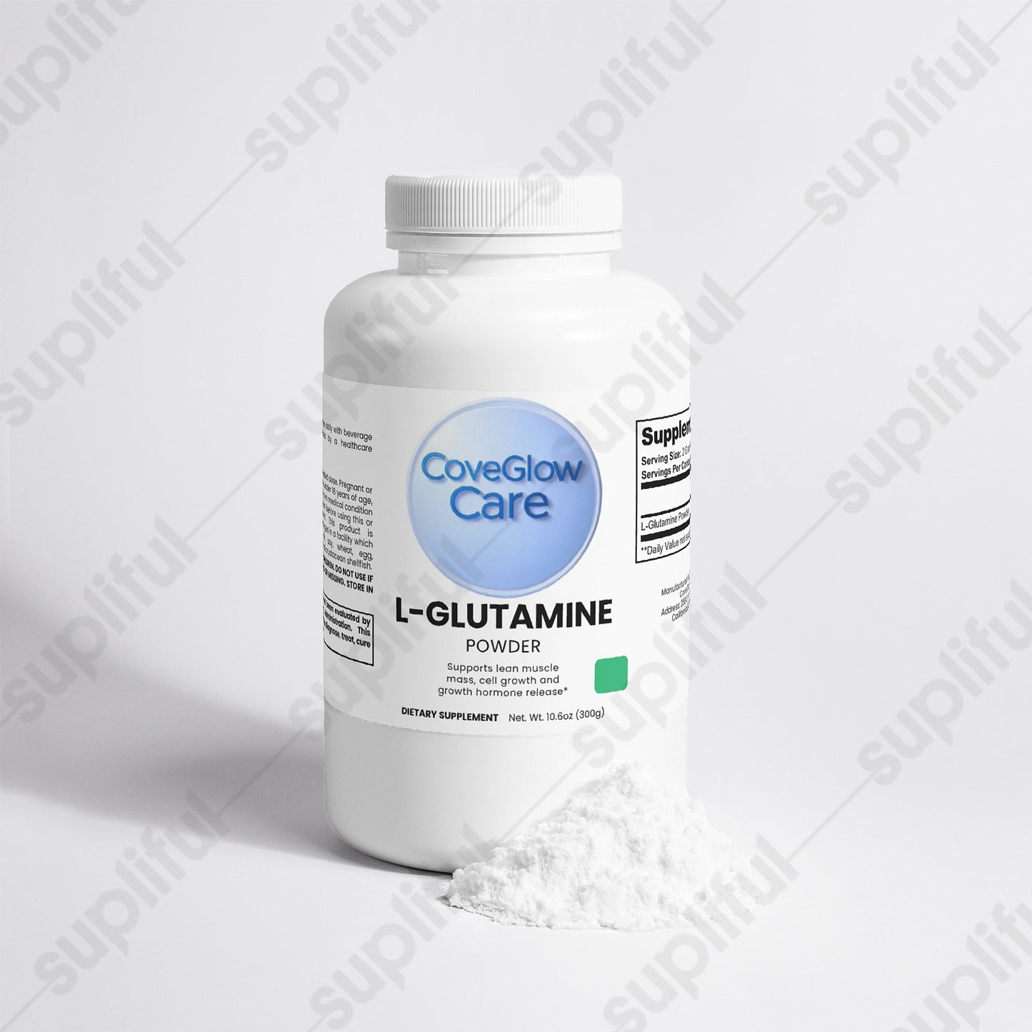 CoveGlow L-Glutamine Powder
