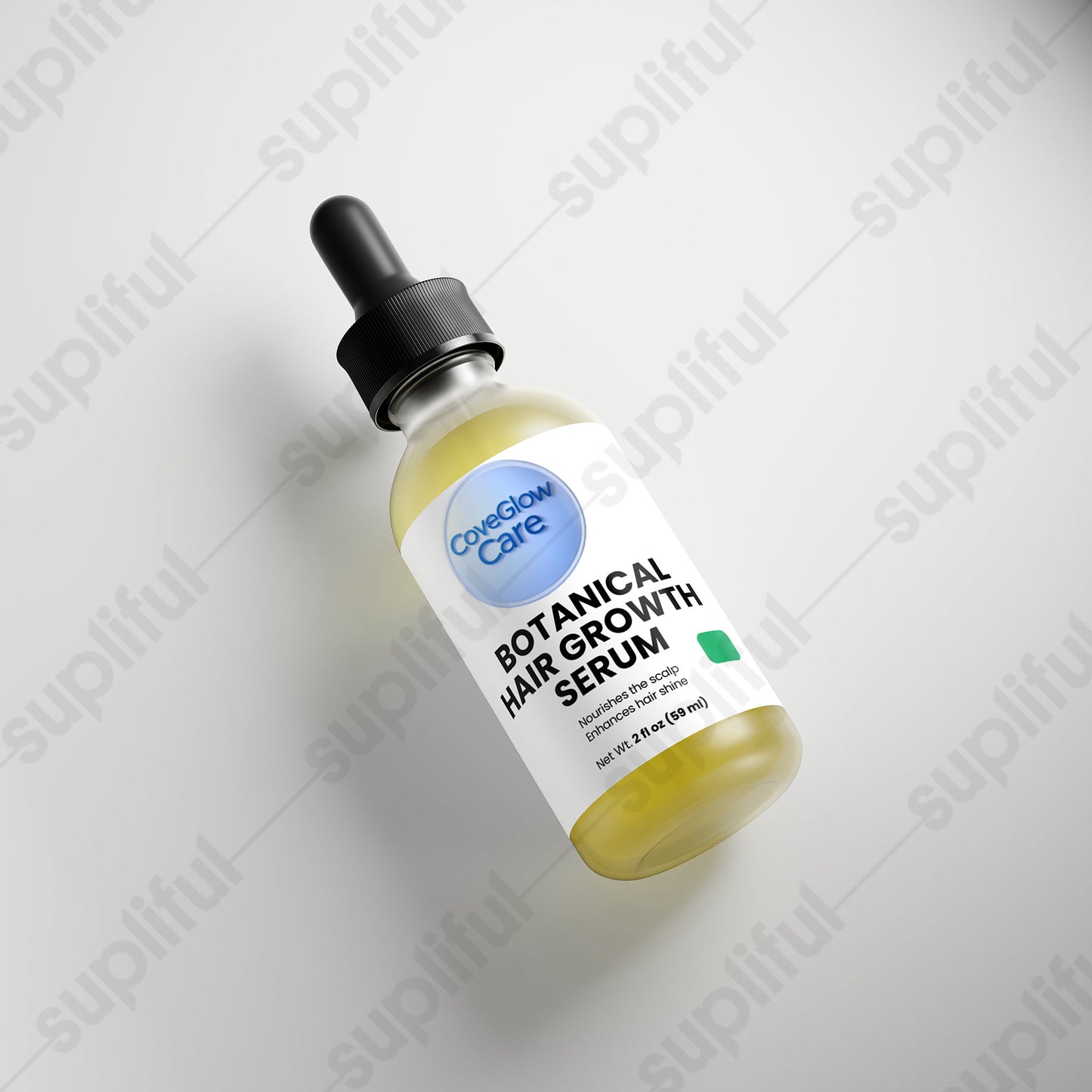 CoveGlow Botanical Hair Growth Serum