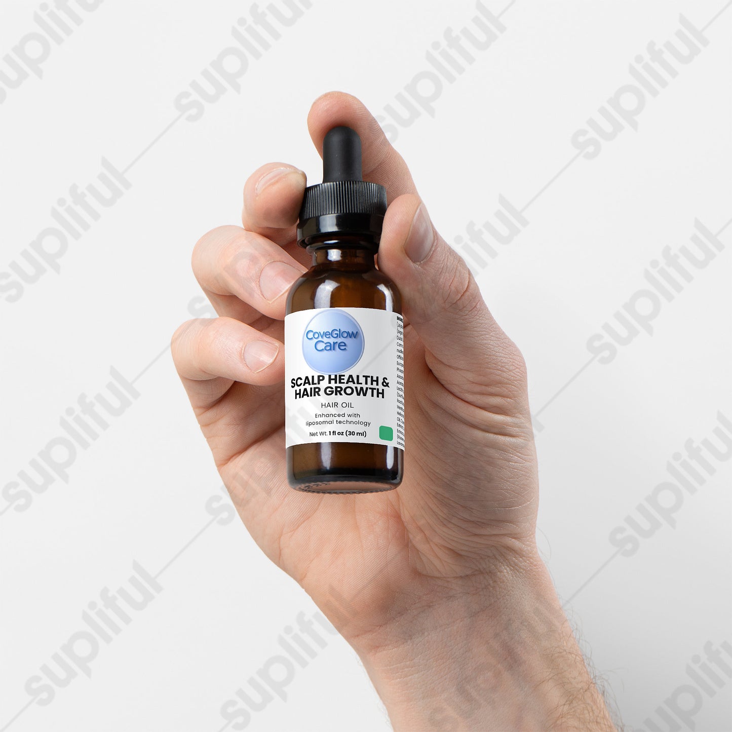 CoveGlow Hair Oil for Scalp Health and Hair Growth