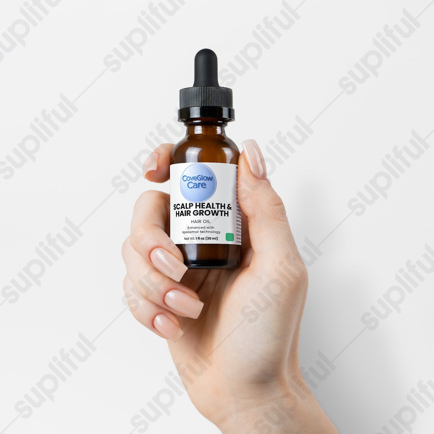 CoveGlow Hair Oil for Scalp Health and Hair Growth