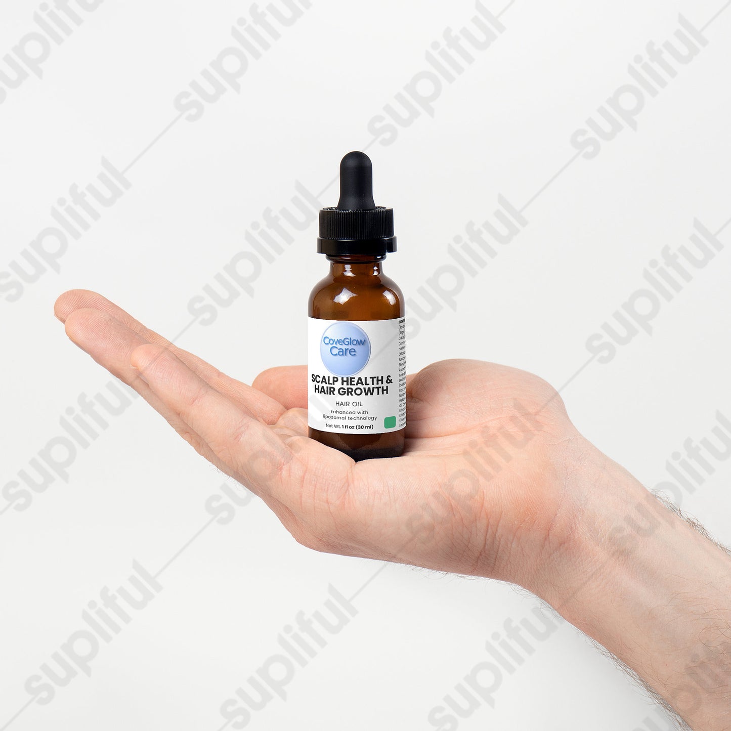 CoveGlow Hair Oil for Scalp Health and Hair Growth
