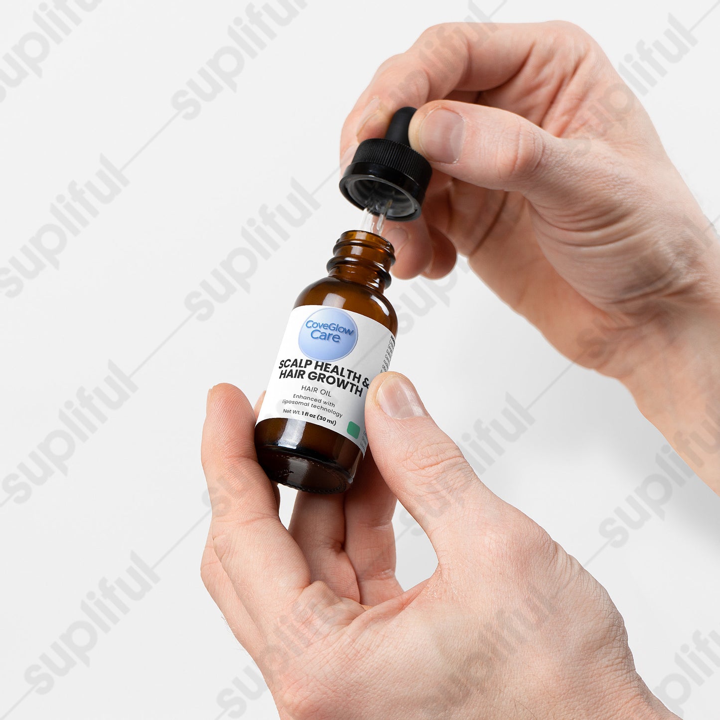 CoveGlow Hair Oil for Scalp Health and Hair Growth