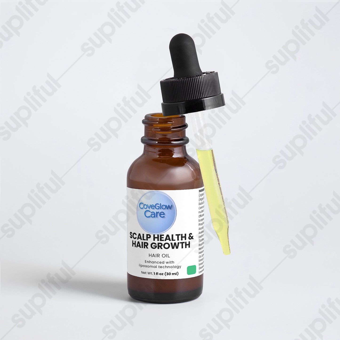 CoveGlow Hair Oil for Scalp Health and Hair Growth