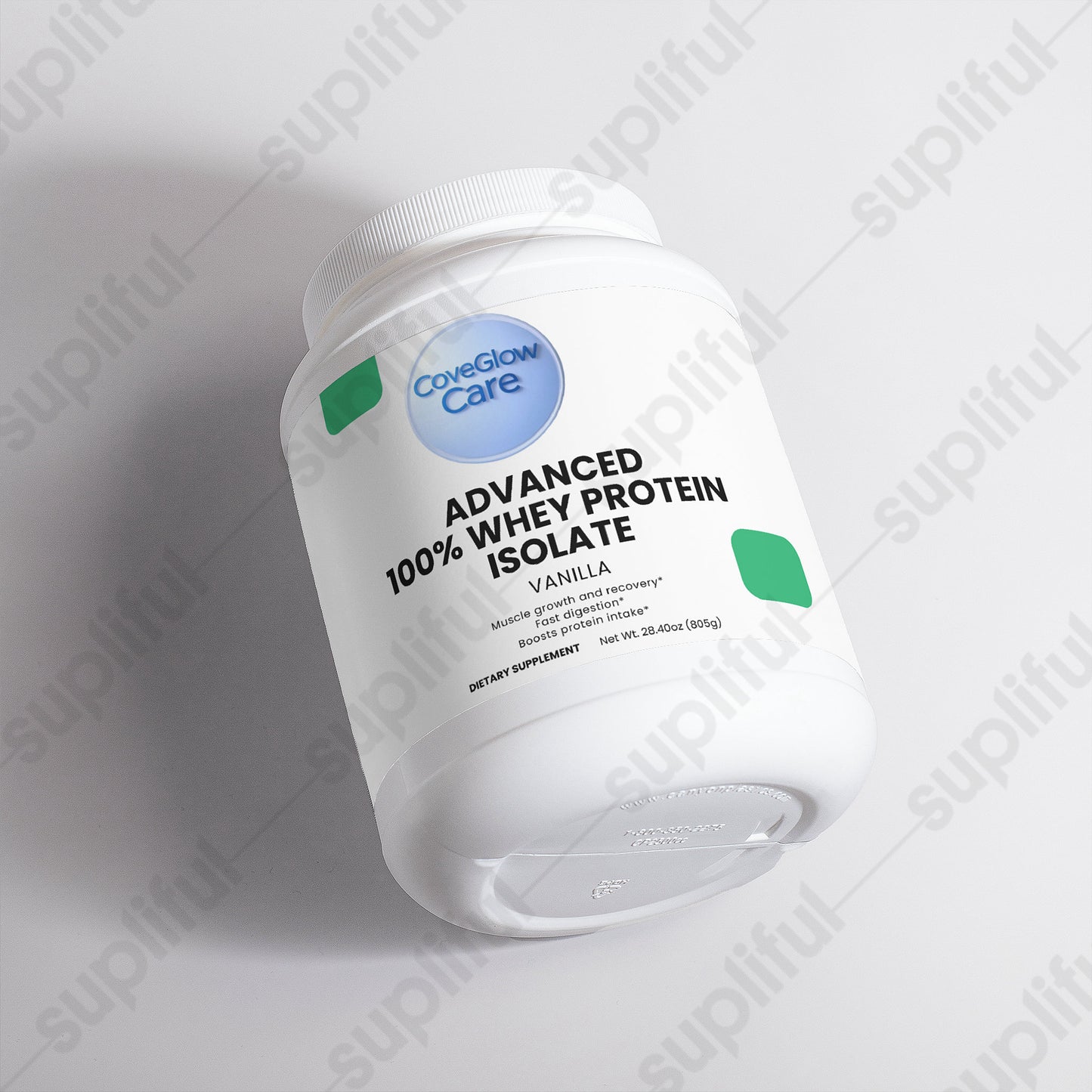 CoveGlow Advanced 100% Whey Protein Isolate (Vanilla)