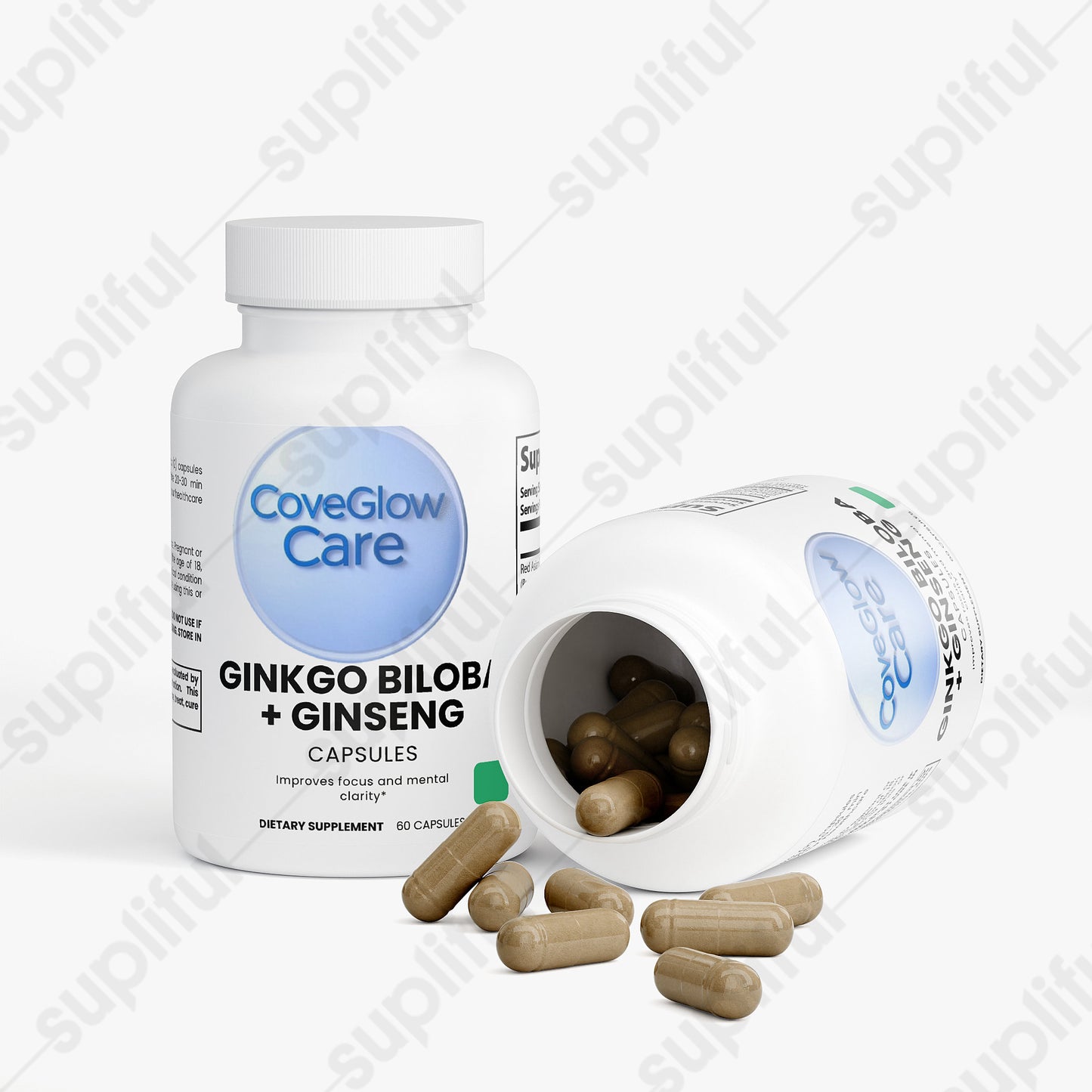 CoveGlow Ginkgo Biloba + Ginseng