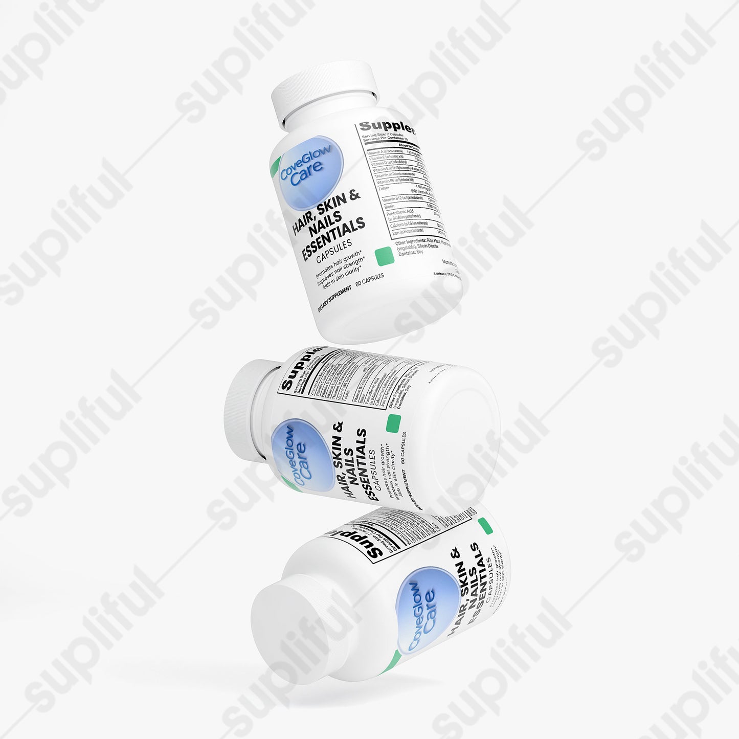CoveGlow Hair, Skin and Nails Essentials