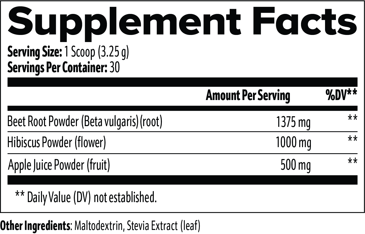 CoveGlow Beetroot Powder