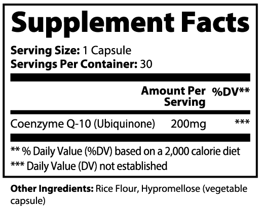 CoveGlow CoQ10 Ubiquinone
