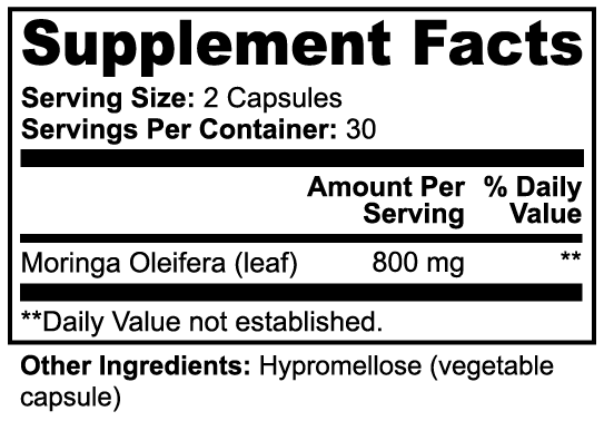 CoveGlow Moringa Pure
