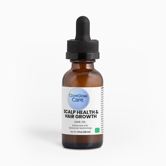 CoveGlow Hair Oil for Scalp Health and Hair Growth