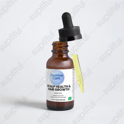 CoveGlow Hair Oil for Scalp Health and Hair Growth