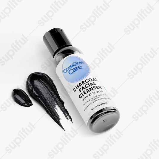 CoveGlow Charcoal Facial Cleanser