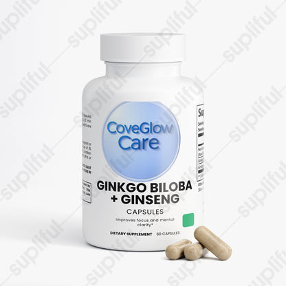 CoveGlow Ginkgo Biloba + Ginseng