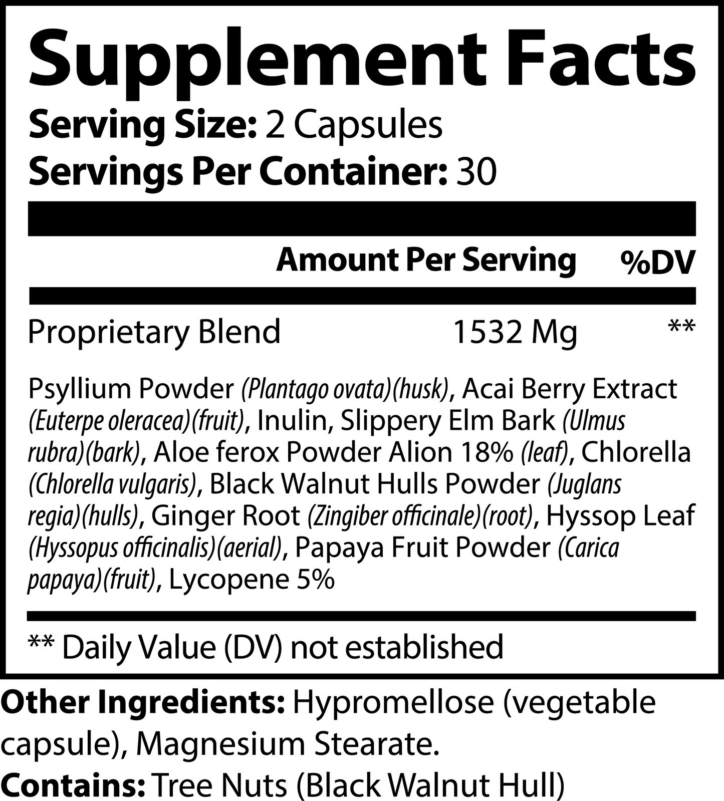CoveGlow Max Detox (Acai detox)