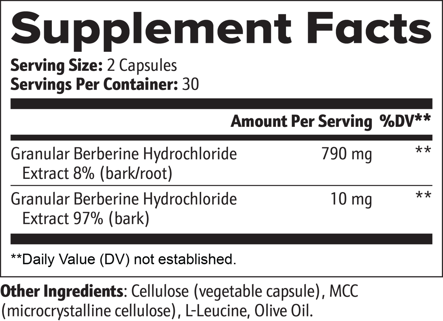 CoveGlow Berberine