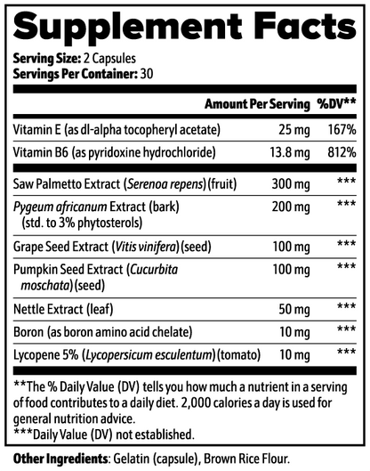 CoveGlow Prostate Support