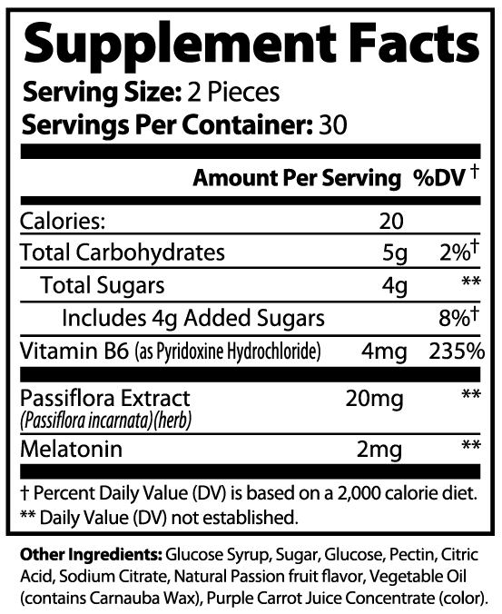 CoveGlow Sleep Well Gummies (Adult)