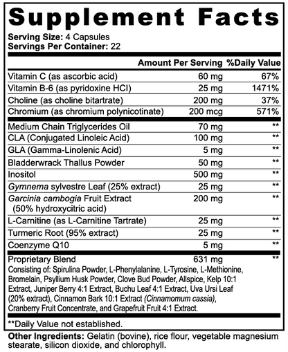 CoveGlow Fat Burner with MCT