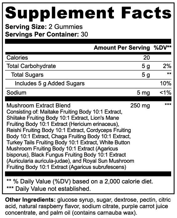 CoveGlow Mushroom Extract Complex
